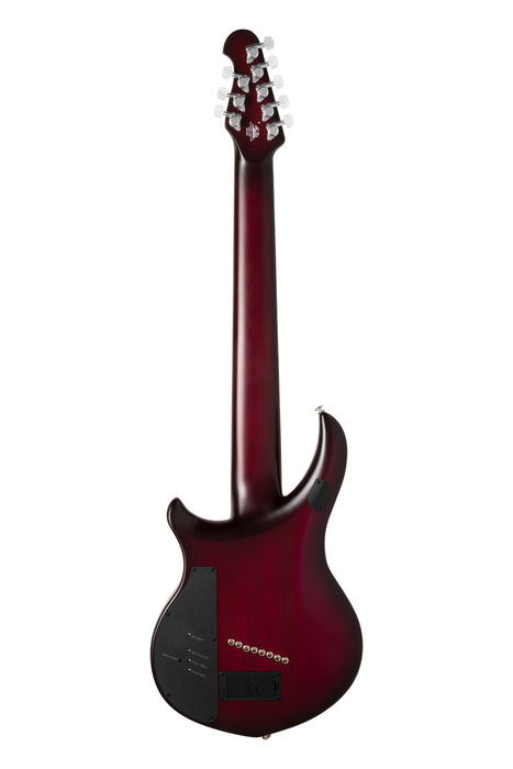 Ernie Ball Music Man Majesty 8 String Electric Guitar - Amaranth Red