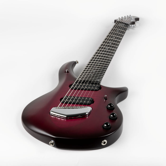 Ernie Ball Music Man Majesty 8 String Electric Guitar - Amaranth Red