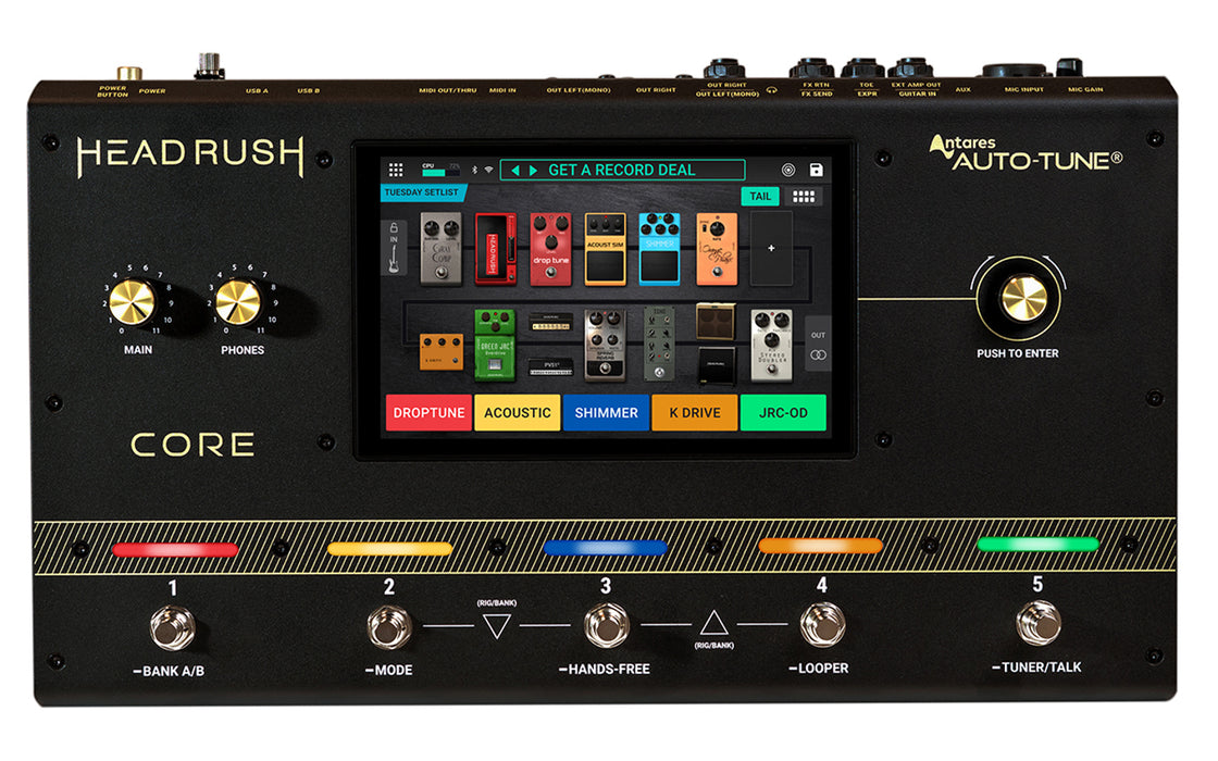 HeadRush CORE Guitar and Voval FX Board