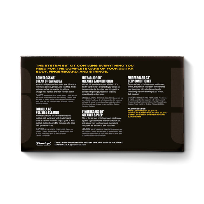 Jim Dunlop J6500 System 65 Guitar Maintenance Kit