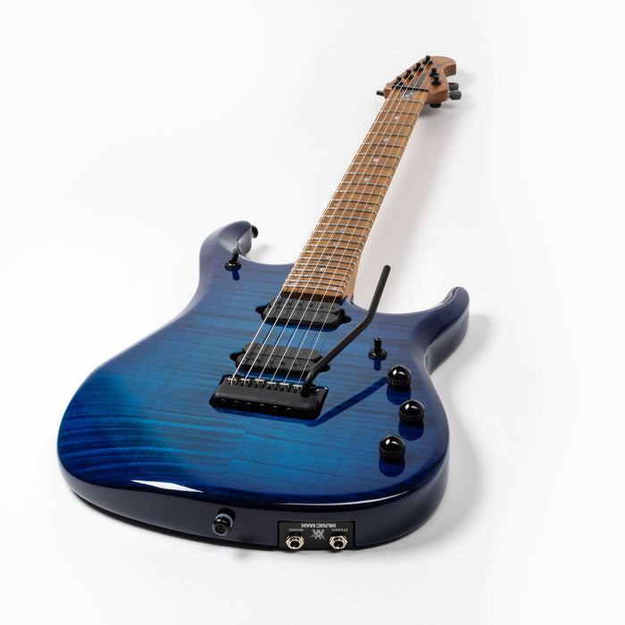 Ernie Ball Music Man JP15 Electric Guitar - Ultramarine Flame