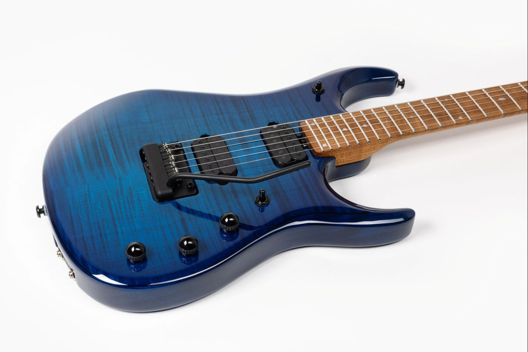 Ernie Ball Music Man JP15 Electric Guitar - Ultramarine Flame