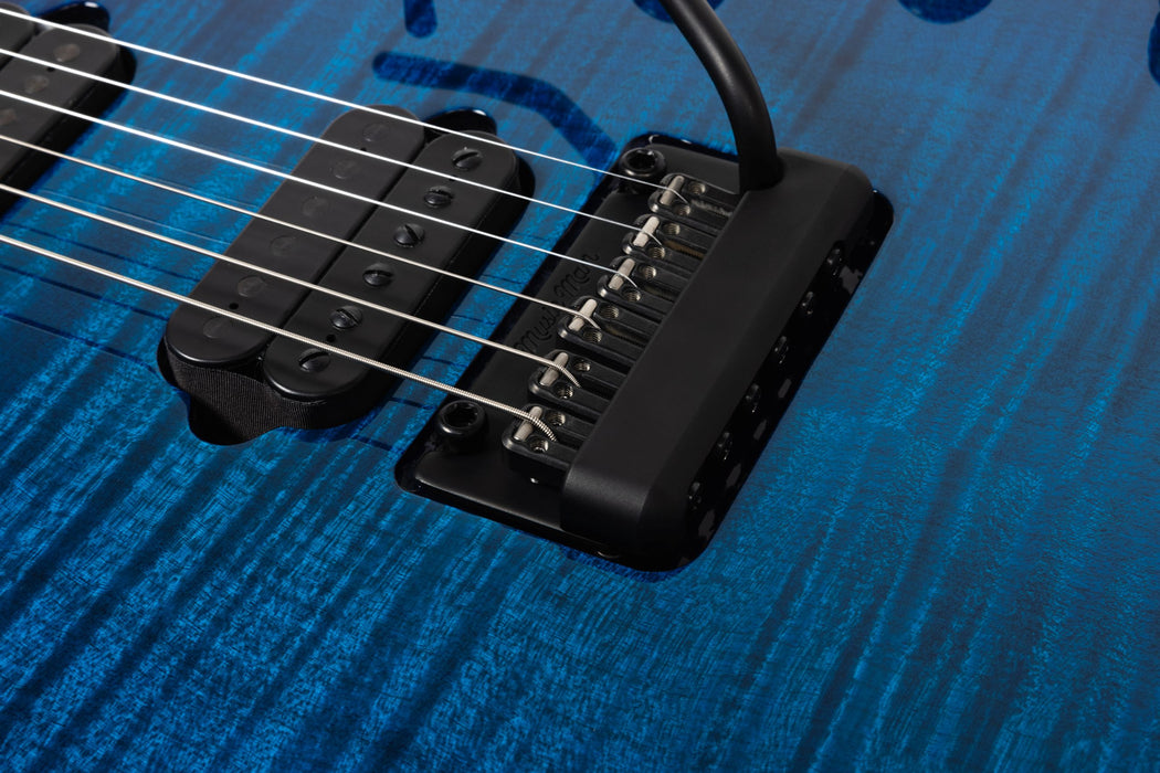 Ernie Ball Music Man JP15 Electric Guitar - Ultramarine Flame