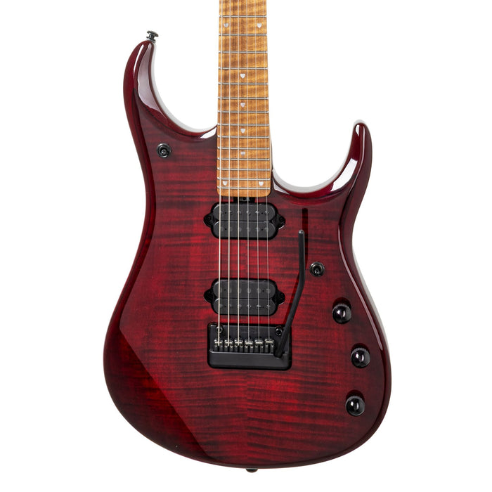 Ernie Ball Music Man JP15 Electric Guitar - Red Tide Flame