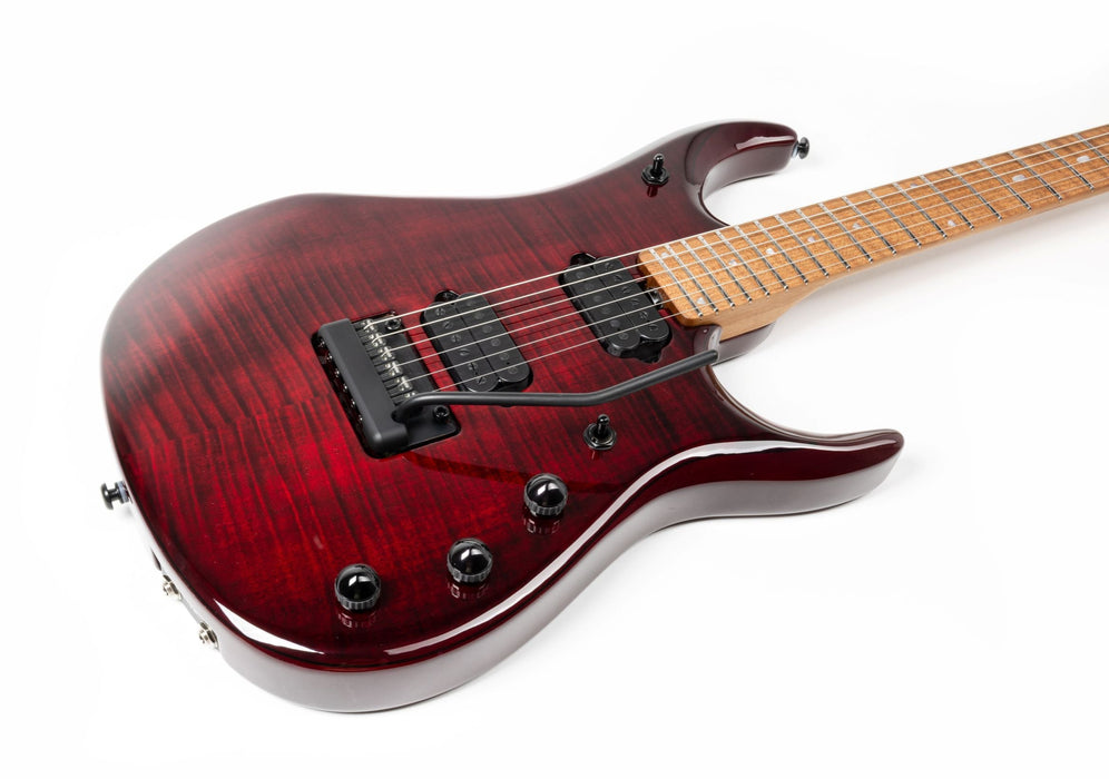 Ernie Ball Music Man JP15 Electric Guitar - Red Tide Flame