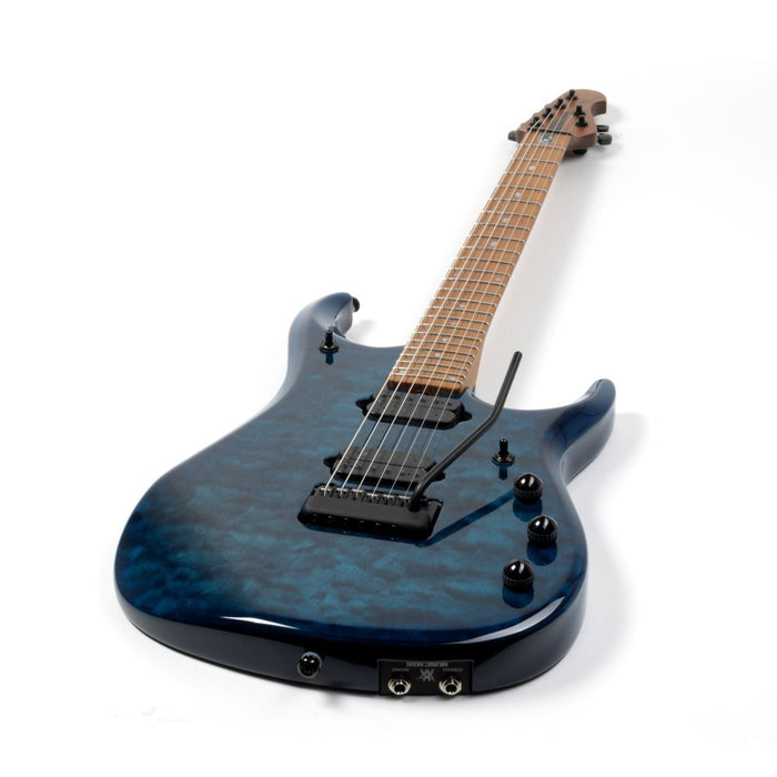 Ernie Ball Music Man JP15 Electric Guitar - Ultramarine Quilt