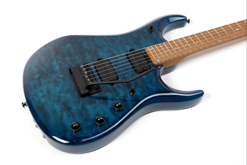 Ernie Ball Music Man JP15 Electric Guitar - Ultramarine Quilt