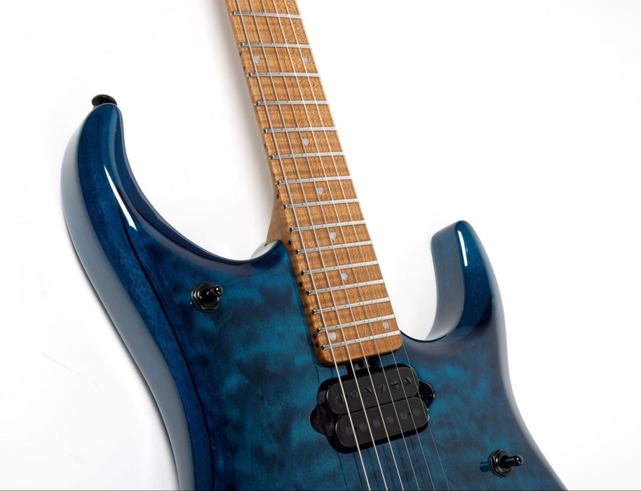 Ernie Ball Music Man JP15 Electric Guitar - Ultramarine Quilt