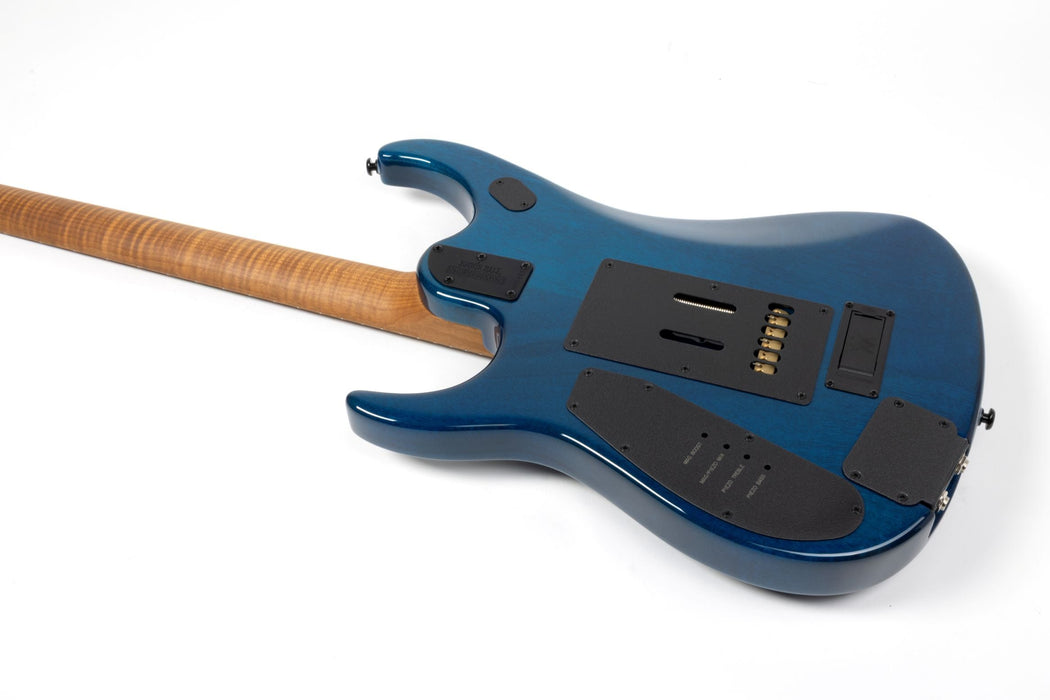 Ernie Ball Music Man JP15 Electric Guitar - Ultramarine Quilt