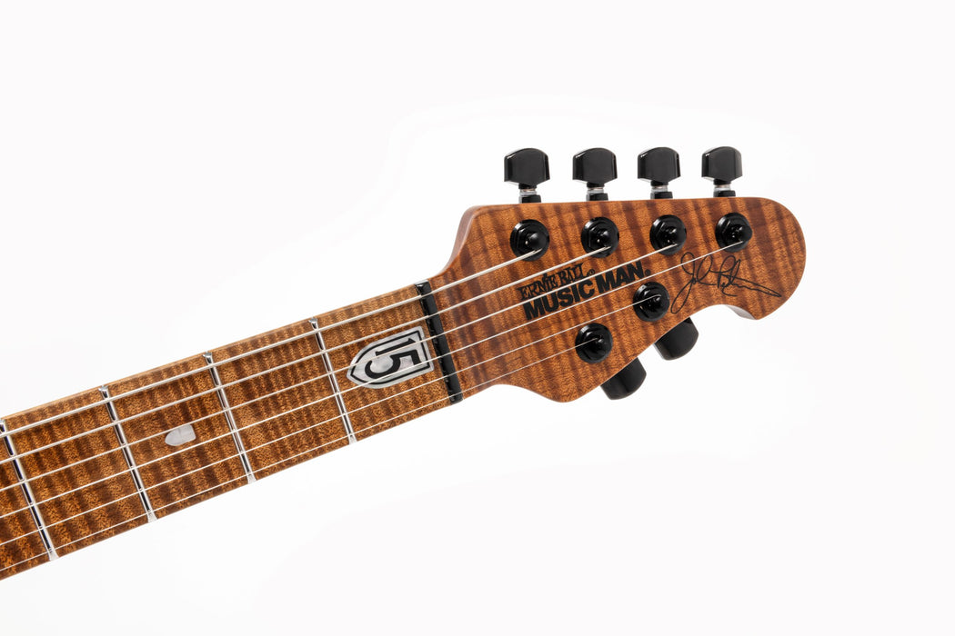 Ernie Ball Music Man JP15 Electric Guitar - Red Tide Quilt