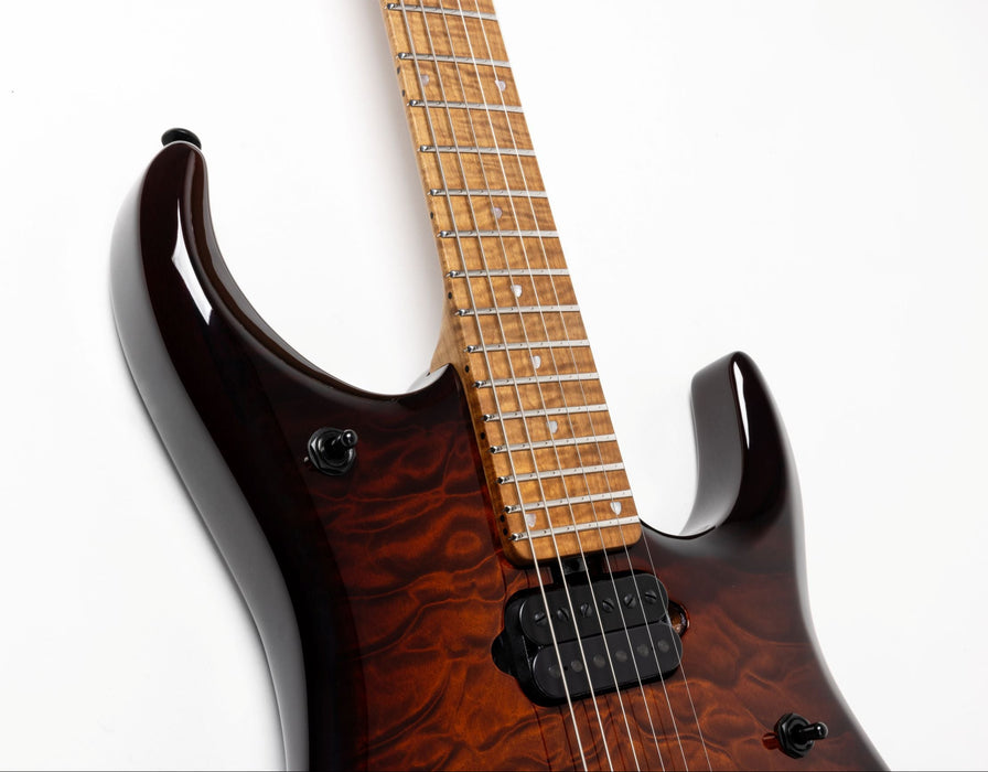 Ernie Ball Music Man JP15 Electric Guitar - Amber Waves Quilt