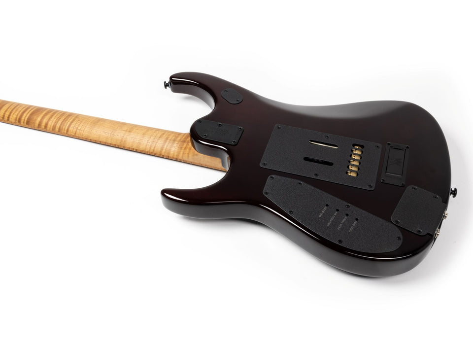 Ernie Ball Music Man JP15 Electric Guitar - Amber Waves Quilt