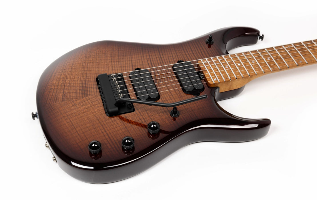 Ernie Ball Music Man JP15 7 String Electric Guitar - Amber Waves Flame