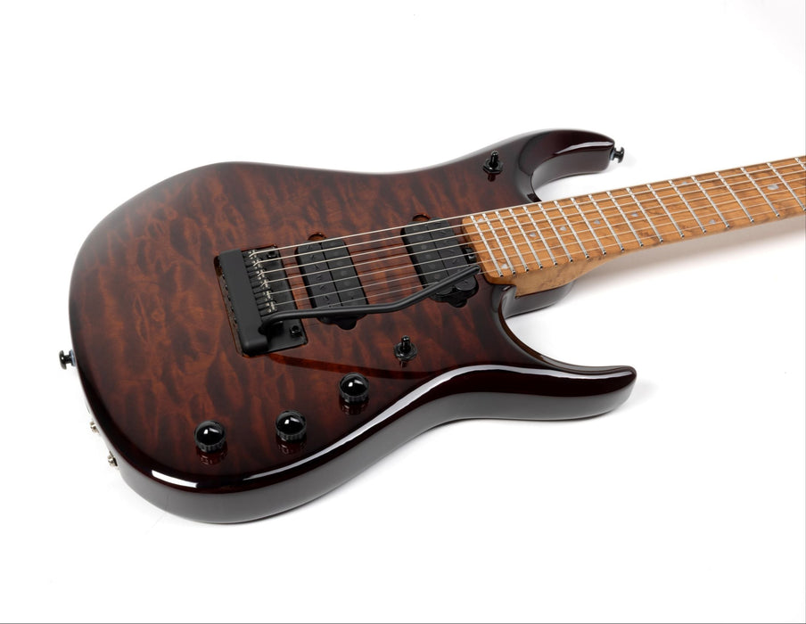 Ernie Ball Music Man JP15 7 String Electric Guitar - Amber Waves Quilt