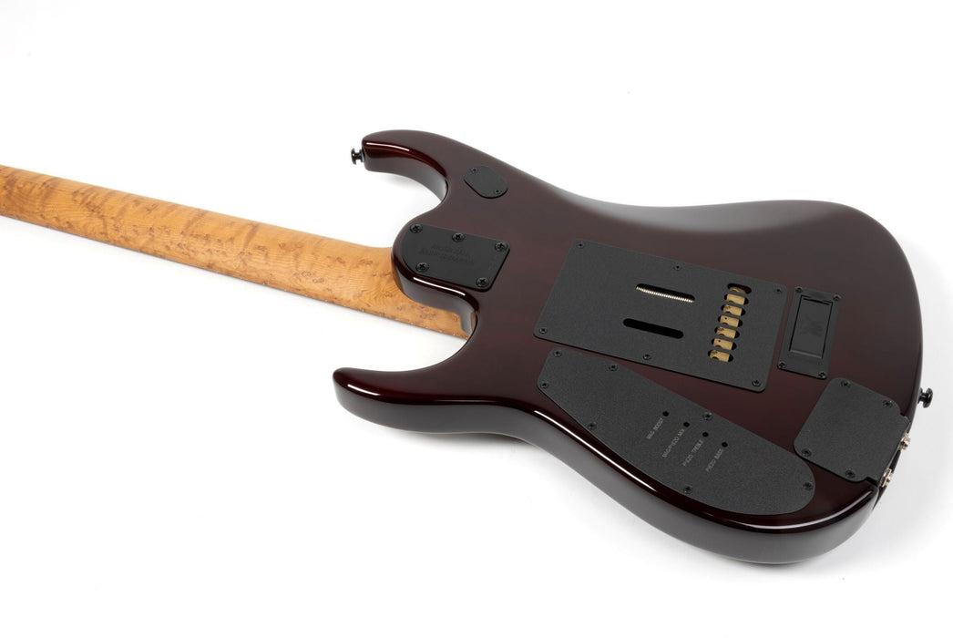 Ernie Ball Music Man JP15 7 String Electric Guitar - Amber Waves Quilt