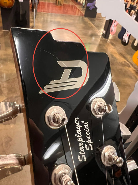 Duesenberg Starplayer Special Electric Guitar w/Case - Blue Sparkle - Preowned