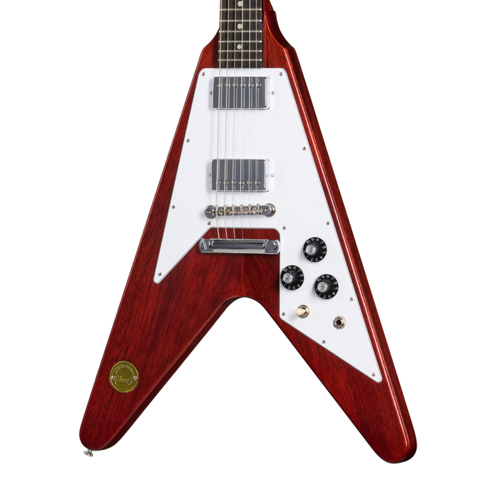 Gibson Custom 1971 Flying V Medallion Reissue Electric Guitar - Cherry