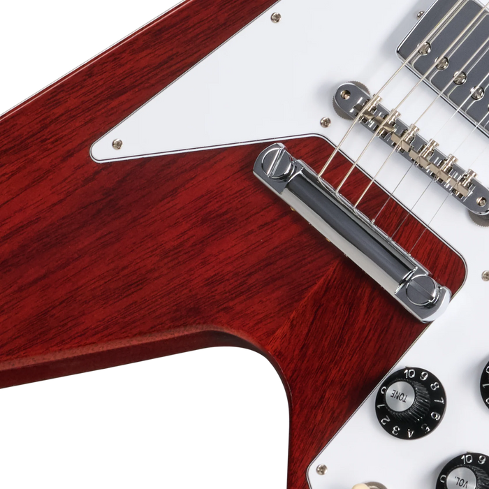 Gibson Custom 1971 Flying V Medallion Reissue Electric Guitar - Cherry