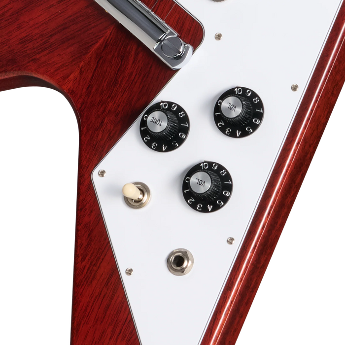 Gibson Custom 1971 Flying V Medallion Reissue Electric Guitar - Cherry