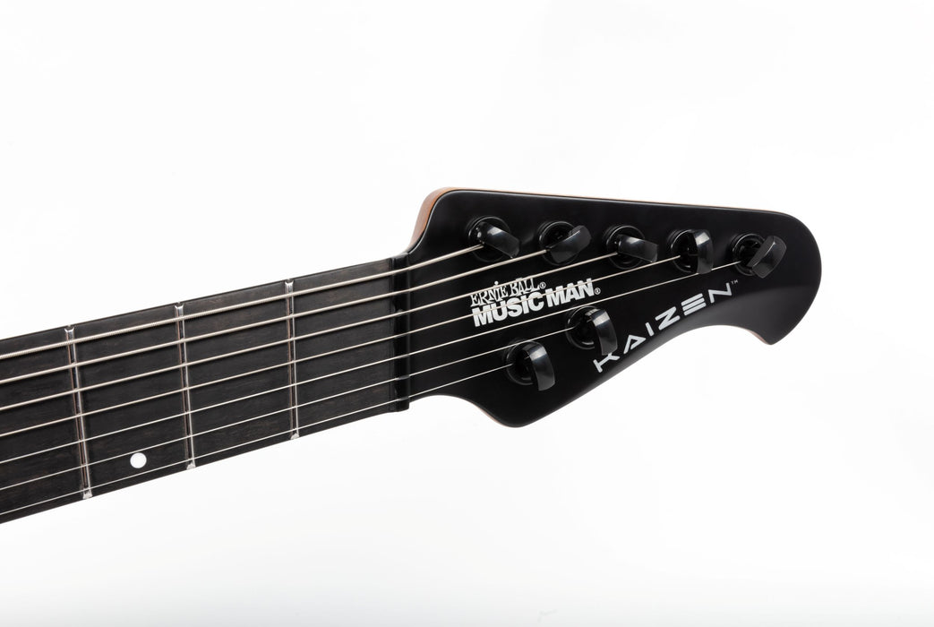 Ernie Ball Music Man Kaizen 7 Electric Guitar - Apollo Black