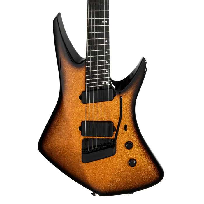 Ernie Ball Music Man Kaizen 7 Electric Guitar - Ember Burst