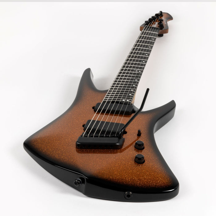 Ernie Ball Music Man Kaizen 7 Electric Guitar - Ember Burst