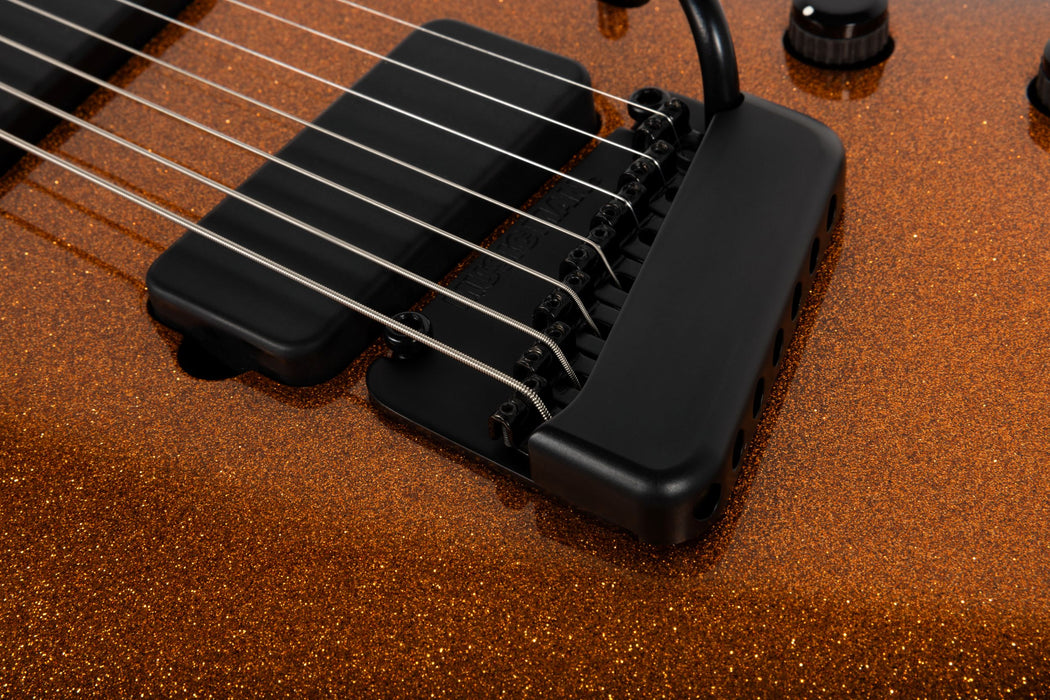 Ernie Ball Music Man Kaizen 7 Electric Guitar - Ember Burst