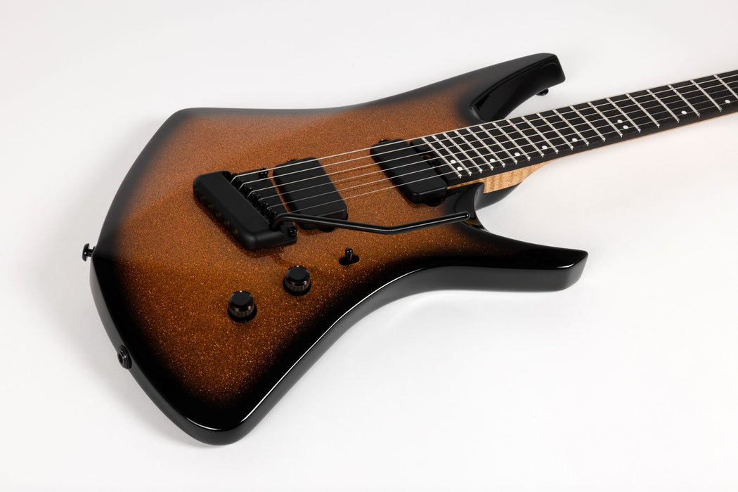 Ernie Ball Music Man Kaizen 6 Electric Guitar - Ember Burst