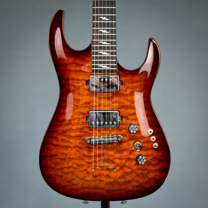 BC Rich Assassin QX6 w/Case - Amber Sunburst - Preowned