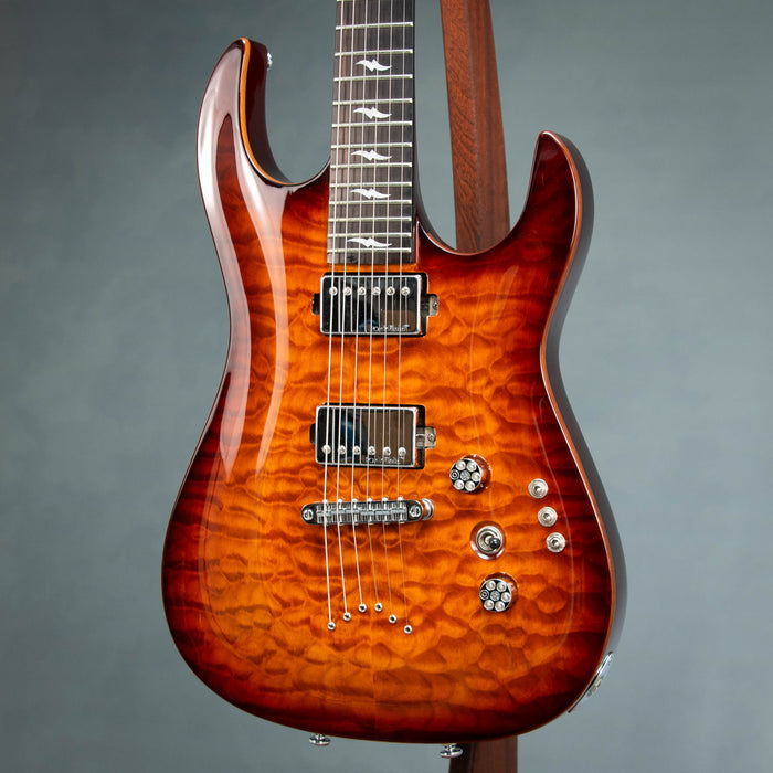 BC Rich Assassin QX6 w/Case - Amber Sunburst - Preowned