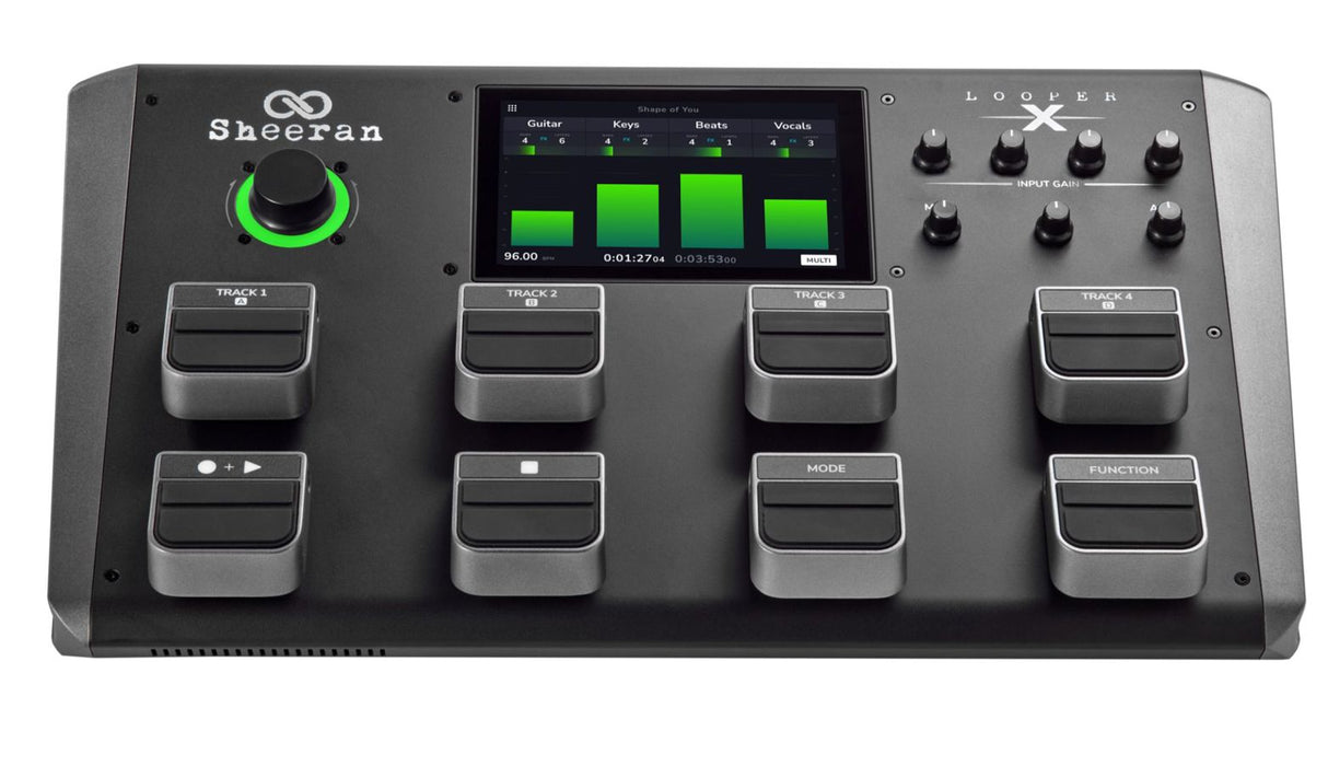 multi track looper pedal Sheeran Looper X Multi-Track Looper Pedal — DWmusic