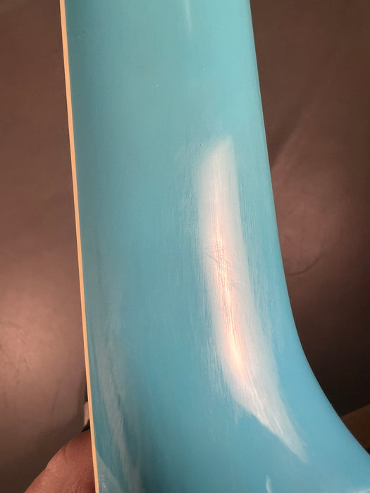 Reverend Manta Ray HB w/Case - Sky Blue Flame - Preowned