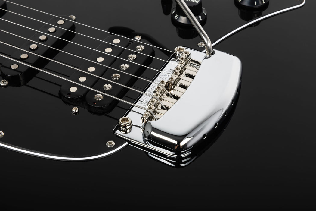 Ernie Ball Music Man Cutlass RS HSS Electric Guitar - Black