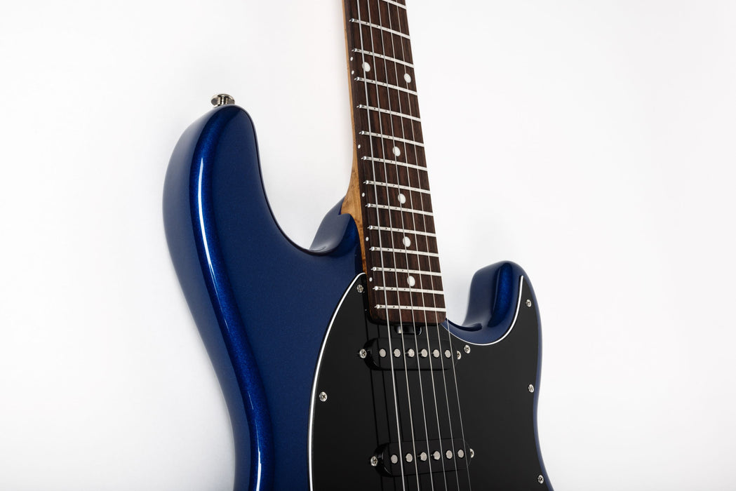 Ernie Ball Music Man Cutlass RS HSS Electric Guitar - Lakeside Blue