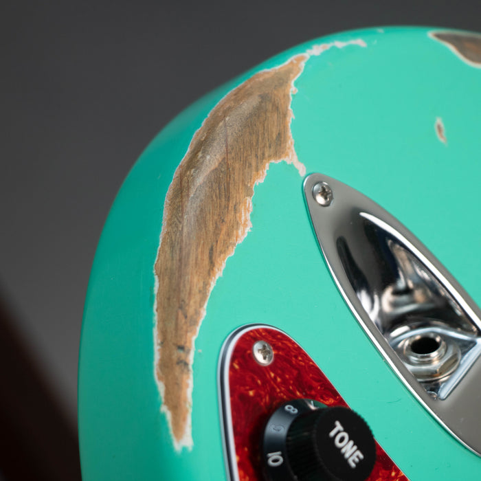 Suhr Custom Classic S Antique HSS *Modified* w/Case - Seafoam Green - Preowned