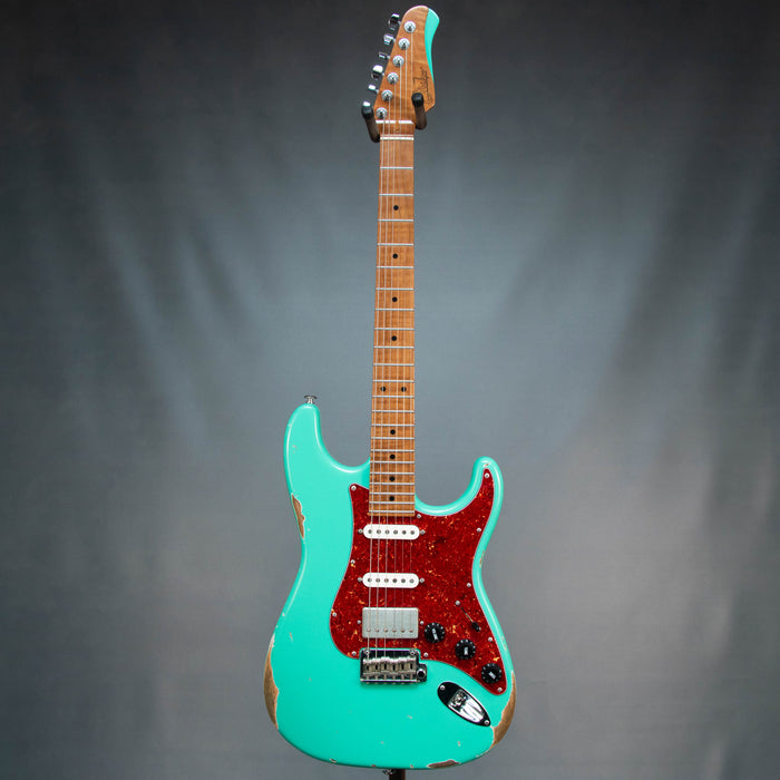 Suhr Custom Classic S Antique HSS *Modified* w/Case - Seafoam Green - Preowned