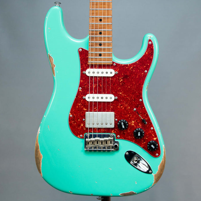 Suhr Custom Classic S Antique HSS *Modified* w/Case - Seafoam Green - Preowned