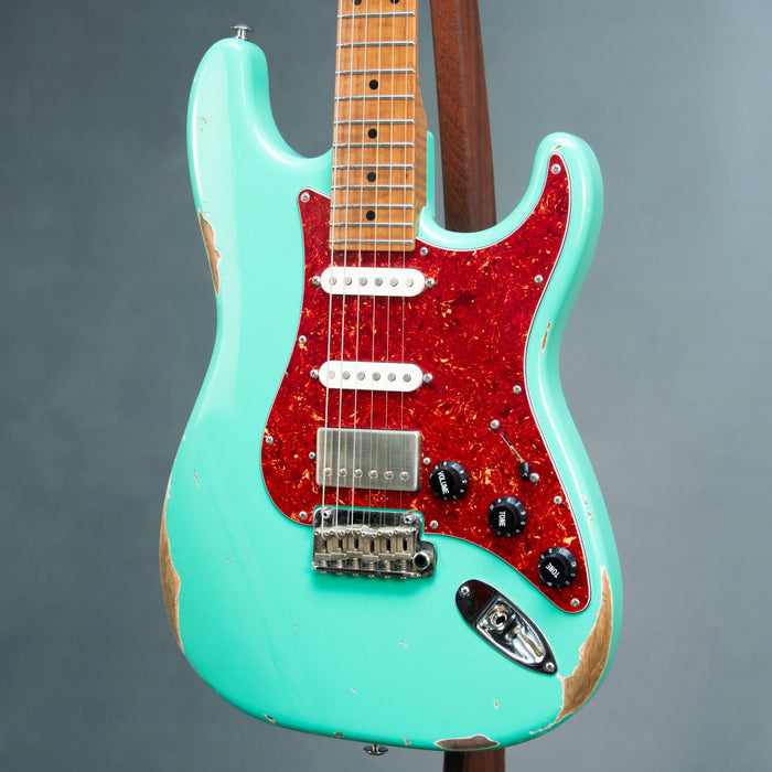 Suhr Custom Classic S Antique HSS *Modified* w/Case - Seafoam Green - Preowned