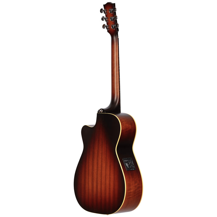 Maton EBG808C-TE-TSB Tommy Emmanuel Acoustic Electric Guitar w/Case - Tobacco Sunburst