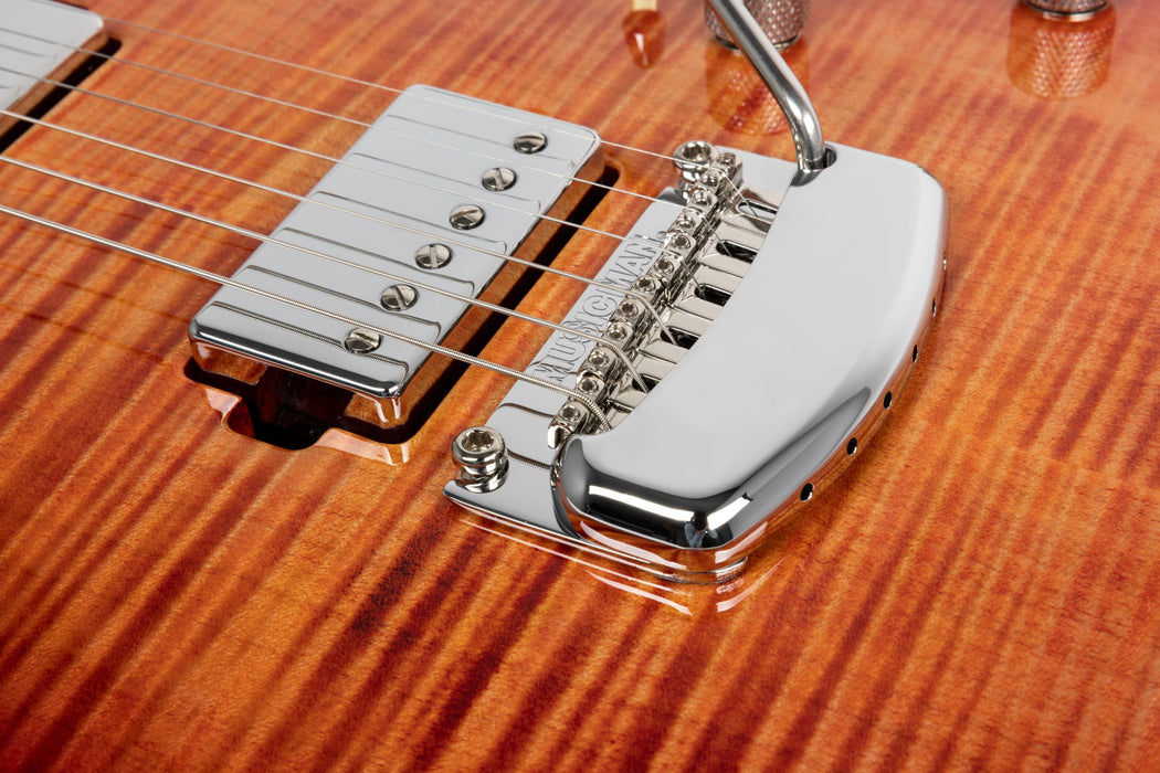 Ernie Ball Music Man Sabre Guitar HH Trem Electric Guitar - Afterburn