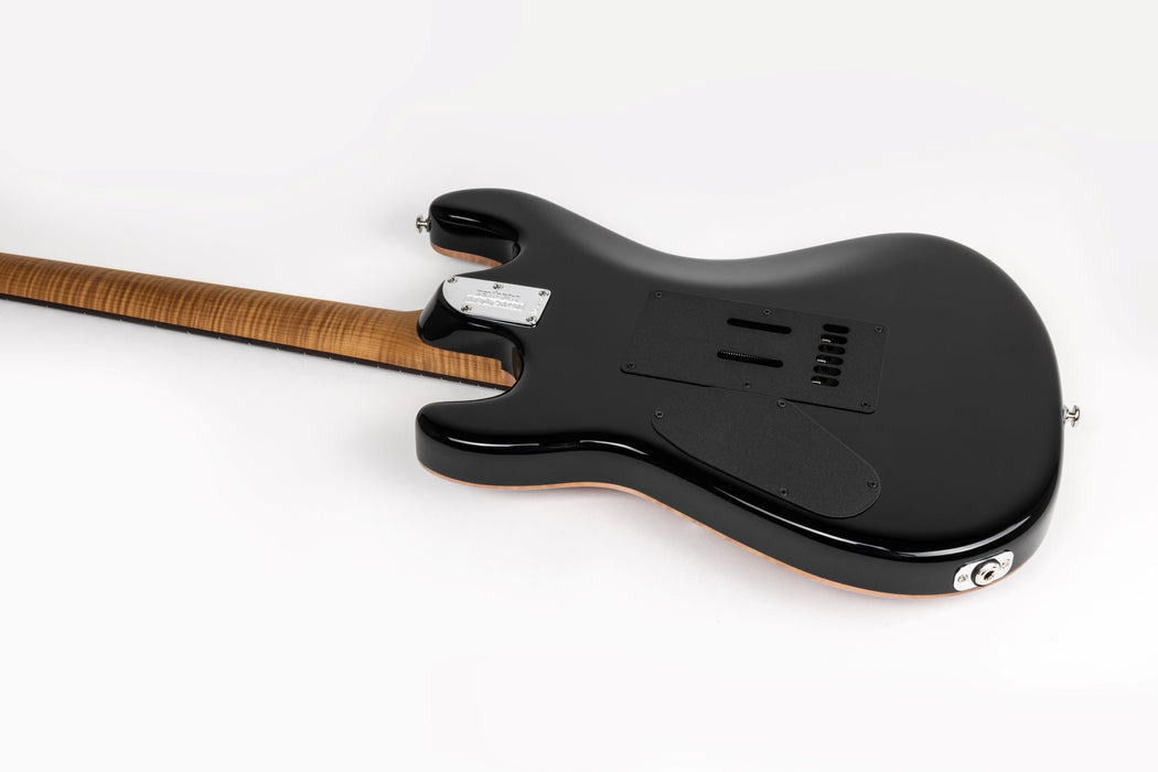 Ernie Ball Music Man Sabre Guitar HH Trem Electric Guitar - Afterburn