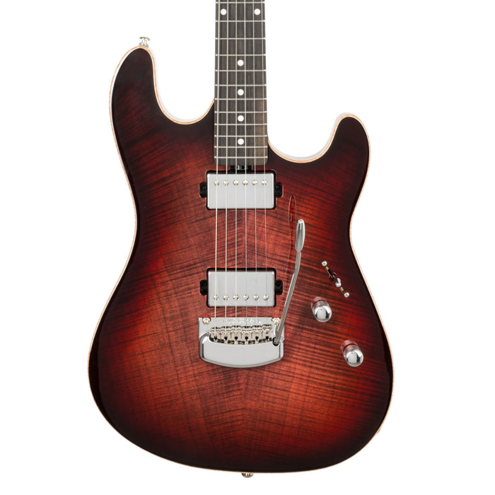 Ernie Ball Music Man Sabre Guitar HH Trem Electric Guitar - Backdraft