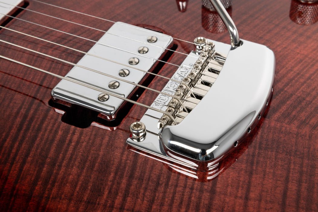 Ernie Ball Music Man Sabre Guitar HH Trem Electric Guitar - Backdraft