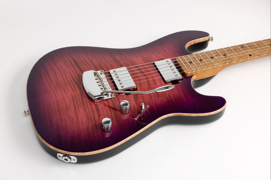 Ernie Ball Music Man Sabre Guitar HH Trem Electric Guitar - Purple Lotus
