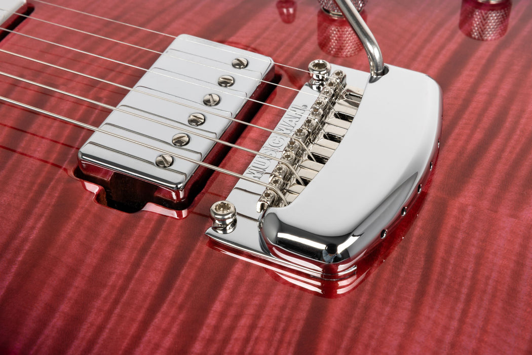 Ernie Ball Music Man Sabre Guitar HH Trem Electric Guitar - Purple Lotus