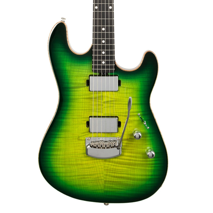 Ernie Ball Music Man Sabre Guitar HT HH Electric Guitar - Slymer Figured