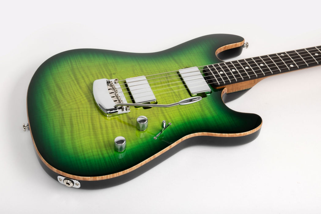 Ernie Ball Music Man Sabre Guitar HT HH Electric Guitar - Slymer Figured