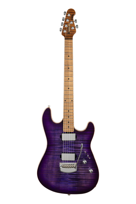 Ernie Ball Music Man Sabre Guitar HT HH Electric Guitar - Grape Slushie
