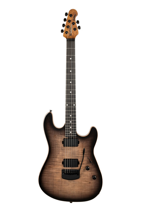 Ernie Ball Music Man Sabre Guitar HT HH Electric Guitar - Blackout