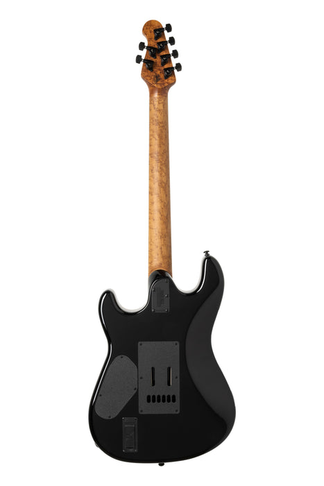 Ernie Ball Music Man Sabre Guitar HT HH Electric Guitar - Blackout